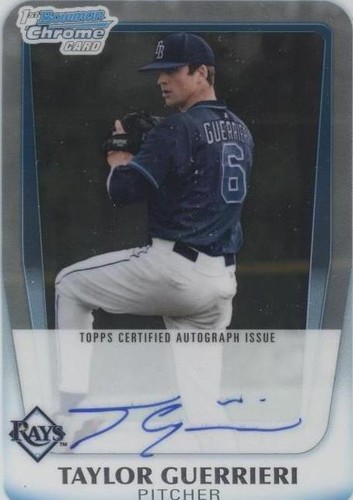 2011 Bowman Draft Picks & Prospects - Taylor Guerrieri #BCAP-TGU