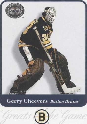 2001-02 Fleer Greats of the Game - Gerry Cheevers #60