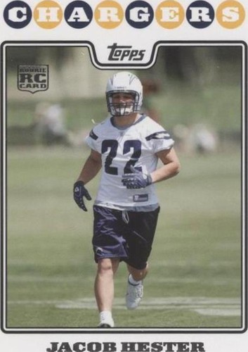 2008 Topps Jacob Hester #392