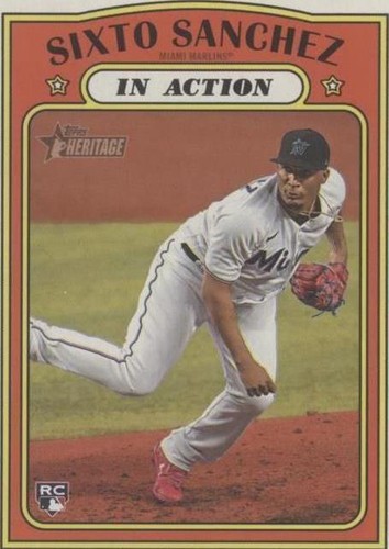 2021 Topps Heritage - Sixto Sanchez #16