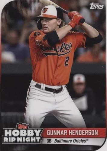 2024 Topps Hobby Rip Night - Gunnar Henderson #7