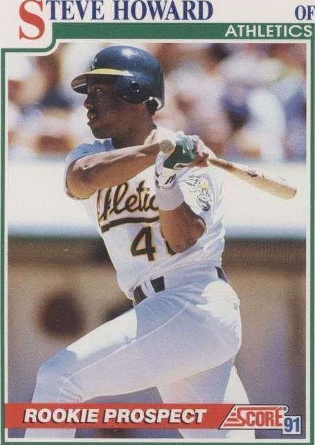 1991 Score - Steve Howard #364