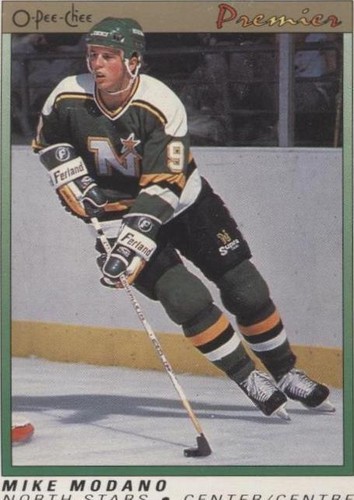 1990-91 O-Pee-Chee Premier - Mike Modano #74