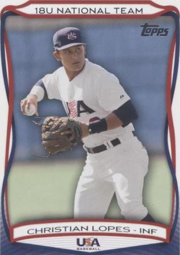 2010 Topps USA Baseball Team - Christian Lopes #USA-7