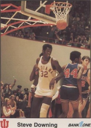 1986 Bank One Indiana Hoosiers Greats I - Steve Downing #25