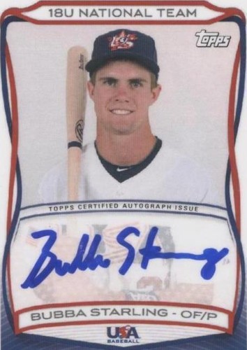 2010 Topps USA Baseball Team - Bubba Starling #A-8