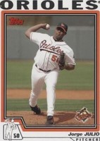 Jorge Julio Trading Cards