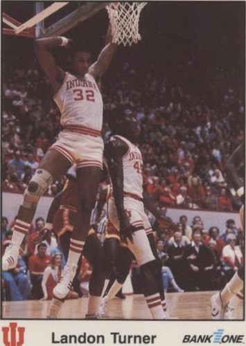 1986 Bank One Indiana Hoosiers Greats I - Landon Turner #22