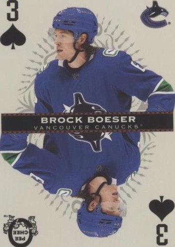 2021-22 O-Pee-Chee - Brock Boeser #3-SPADES