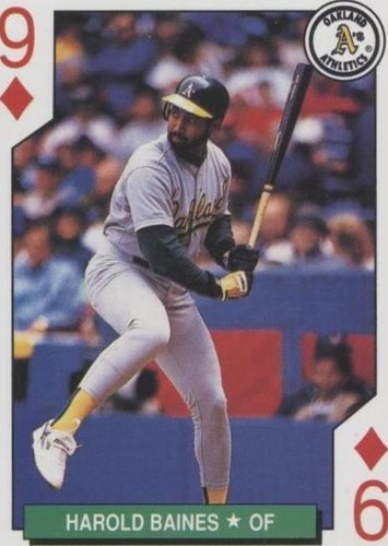 1991 U.S. Playing Cards Major League All-Stars - Harold Baines #9D
