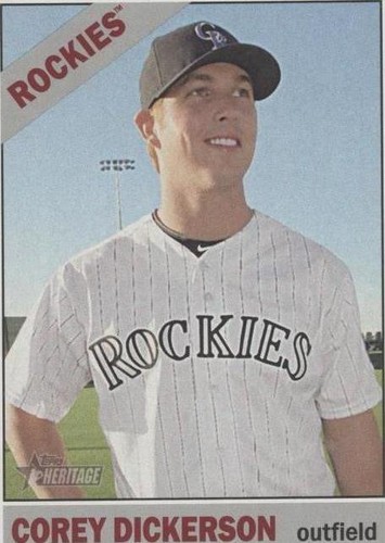 2015 Topps Heritage - Corey Dickerson #466