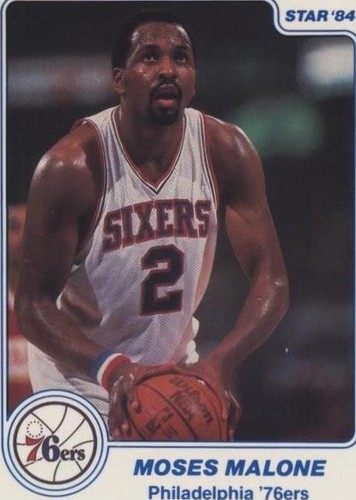 1983-84 Star - Moses Malone #7