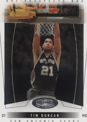 2004-05 Hoops Hot Prospects - Tim Duncan #28