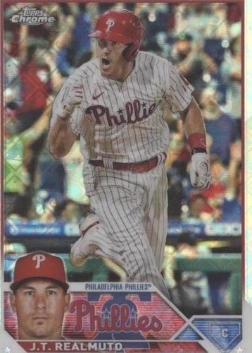 2023 Topps Chrome Logofractor Edition - J.T. Realmuto #30