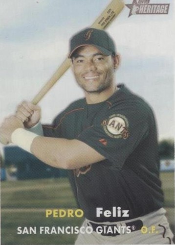 2006 Topps Heritage - Pedro Feliz #262