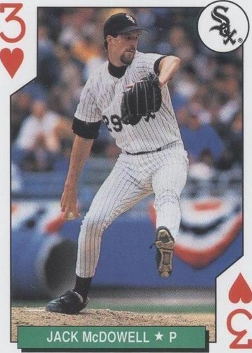 1991 U.S. Playing Cards Major League All-Stars - Jack McDowell #3H