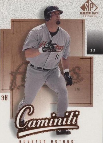 2001 SP Game Bat Edition - Ken Caminiti #43