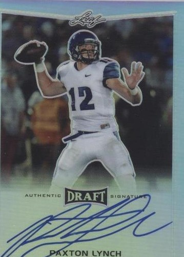 2016 Leaf Metal Draft Paxton Lynch #BA-PL1