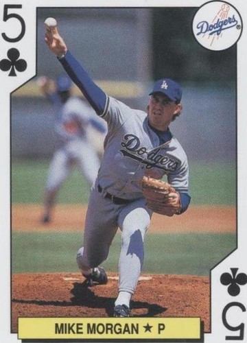 1991 U.S. Playing Cards Major League All-Stars - Mike Morgan #5C