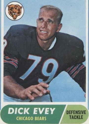 1968 Topps Dick Evey #205