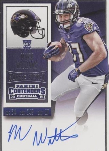 2015 Panini Contenders Maxx Williams #227