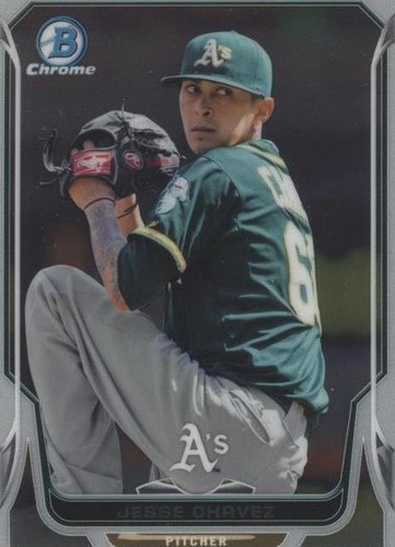 2014 Bowman Chrome - Jesse Chavez #215