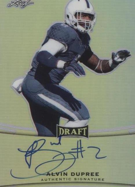 2015 Leaf Metal Draft Bud Dupree #BA-AD1
