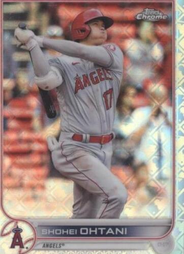 SHOHEI OHTANI 2022 TOPPS CHROME PLATINUM gold wave refractor