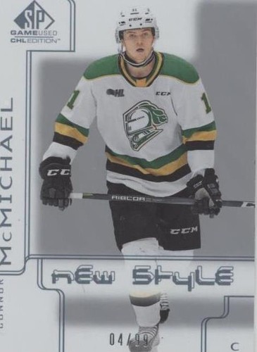 2019-20 Upper Deck SP Game Used CHL Edition - Connor McMichael #NS-CM
