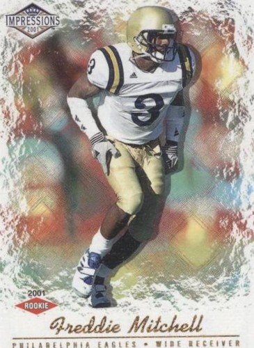 2001 Pacific Impressions Freddie Mitchell #196