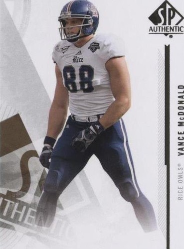 2013 SP Authentic Vance McDonald #96