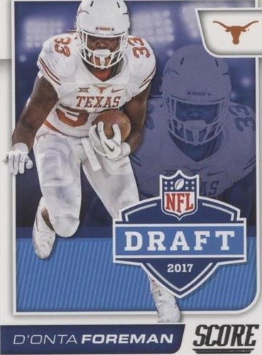 2017 Score D'onta Foreman #18