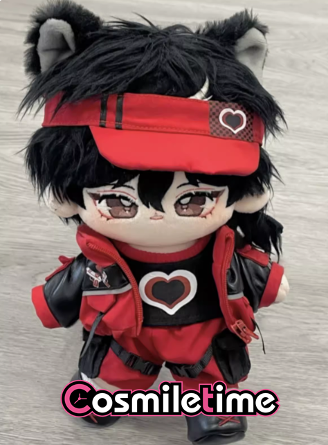 Moe-124 属性 Alastor 同人 20cm doll ぬいぐるみ ぬいぐるみ