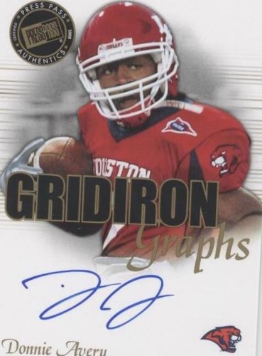 2008 Press Pass SE Donnie Avery #GG-DA