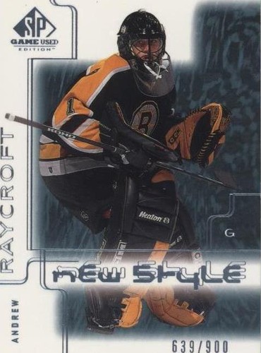 2000-01 SP Game Used Edition - Andrew Raycroft #63