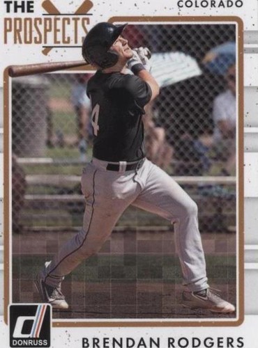 2017 Panini Donruss - Brendan Rodgers #TP-1