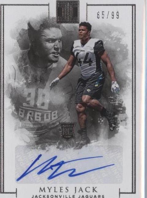 2016 Panini Impeccable Myles Jack #110