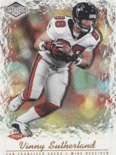 2001 Pacific Impressions Vinny Sutherland #148