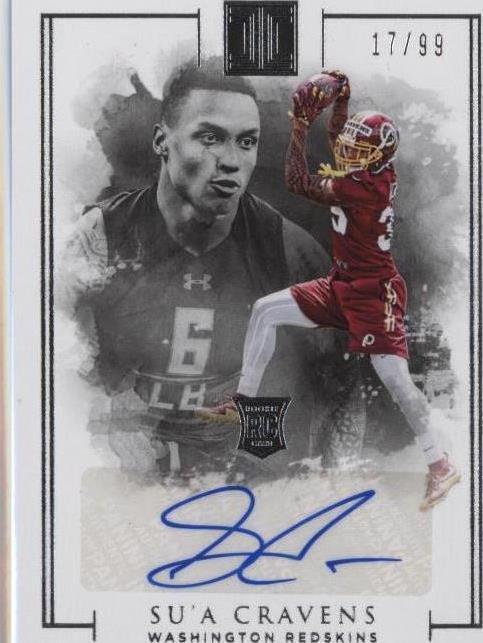2016 Panini Impeccable Su'a Cravens #149