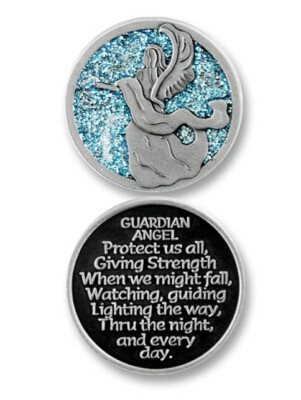 Companion Coin - Guardian Angel - Great Personalised Gift - Send Some Good Luck