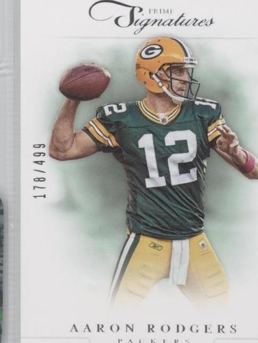 2012 Panini Prime Signatures Aaron Rodgers #5