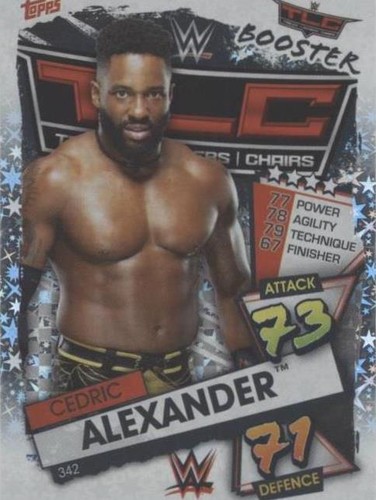 2021 Topps WWE Slam Attax - Cedric Alexander #342