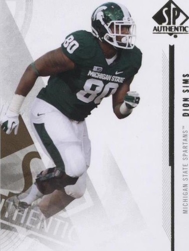 2013 SP Authentic Dion Sims #80