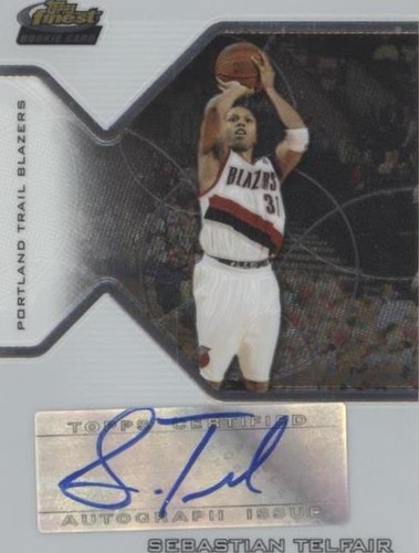 2004-05 Topps Finest - Sebastian Telfair #170