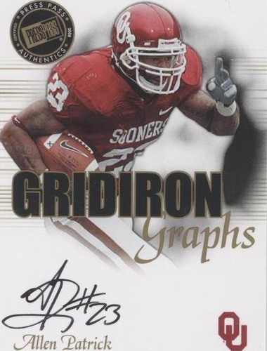2008 Press Pass SE Allen Patrick #GG-AP