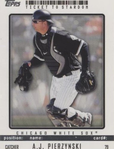 2009 Topps Ticket To Stardom - A.J. Pierzynski #79