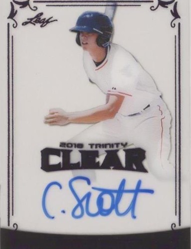 2018 Leaf Trinity - Connor Scott #CA-CS1