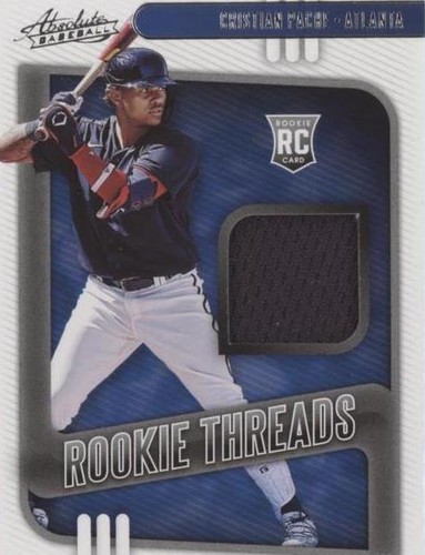 2021 Panini Absolute - Cristian Pache #RT-CP