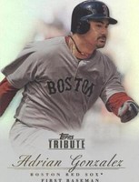 2012 Topps Tribute - Adrian Gonzalez #24