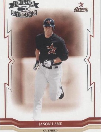 2005 Donruss Throwback Threads - Jason Lane #232